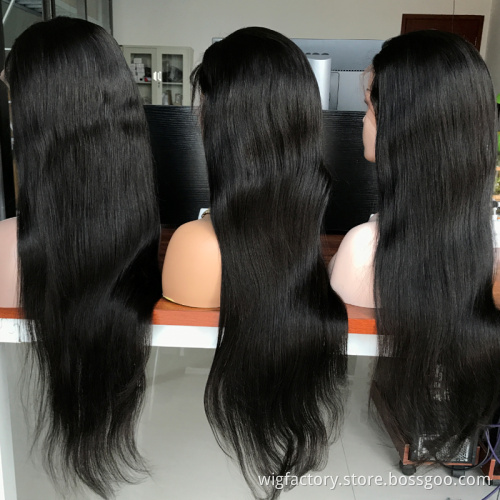 Cheap wholesale hair swiss lace front wig, 13*4 frontal wig human hair straight,100 human hair lace front wigs brazilian